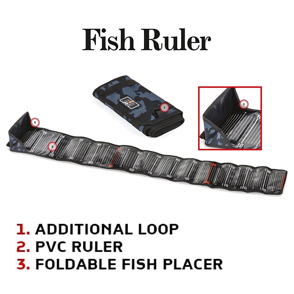 MOLIX Measuring Roll Up Mat FISH RULER 140 - Image 2