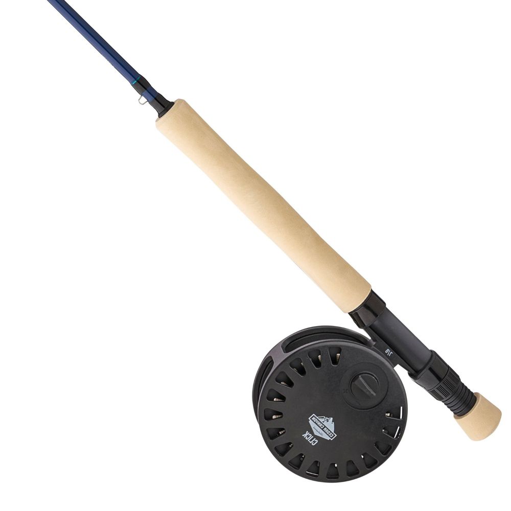 SHAKESPEARE Fly Fishing Rod-Reel-Line Combo Cedar Canyon Carbon 8FT 7/8WT 4PC - Image 3