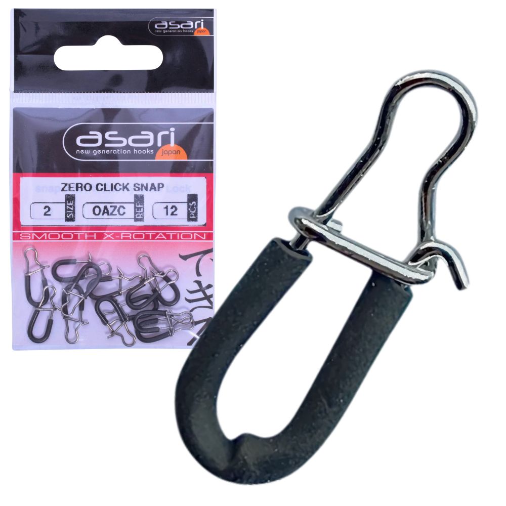 ASARI Silenced Dual Lock Safety Pin ZERO CLICK SNAP OAZC