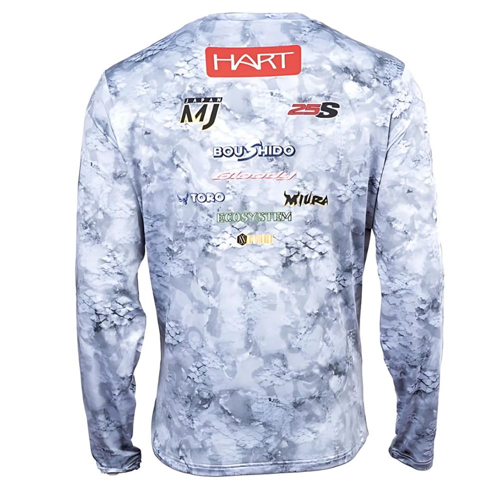 HART Fishing Sun Protection Technical T-Shirt VOLCANO - Image 3