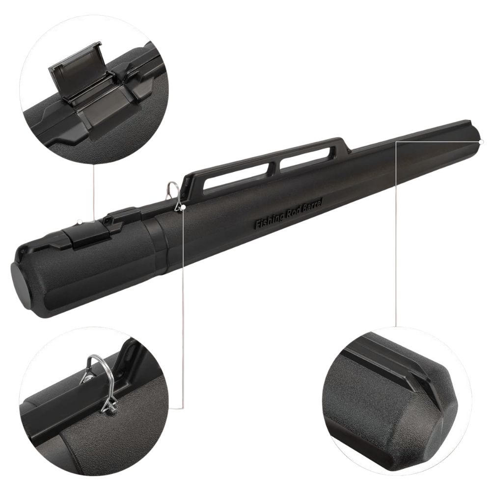 HART Telescopic Rigid Fishing Rod Travel Case-Tube BUNKER - Image 8