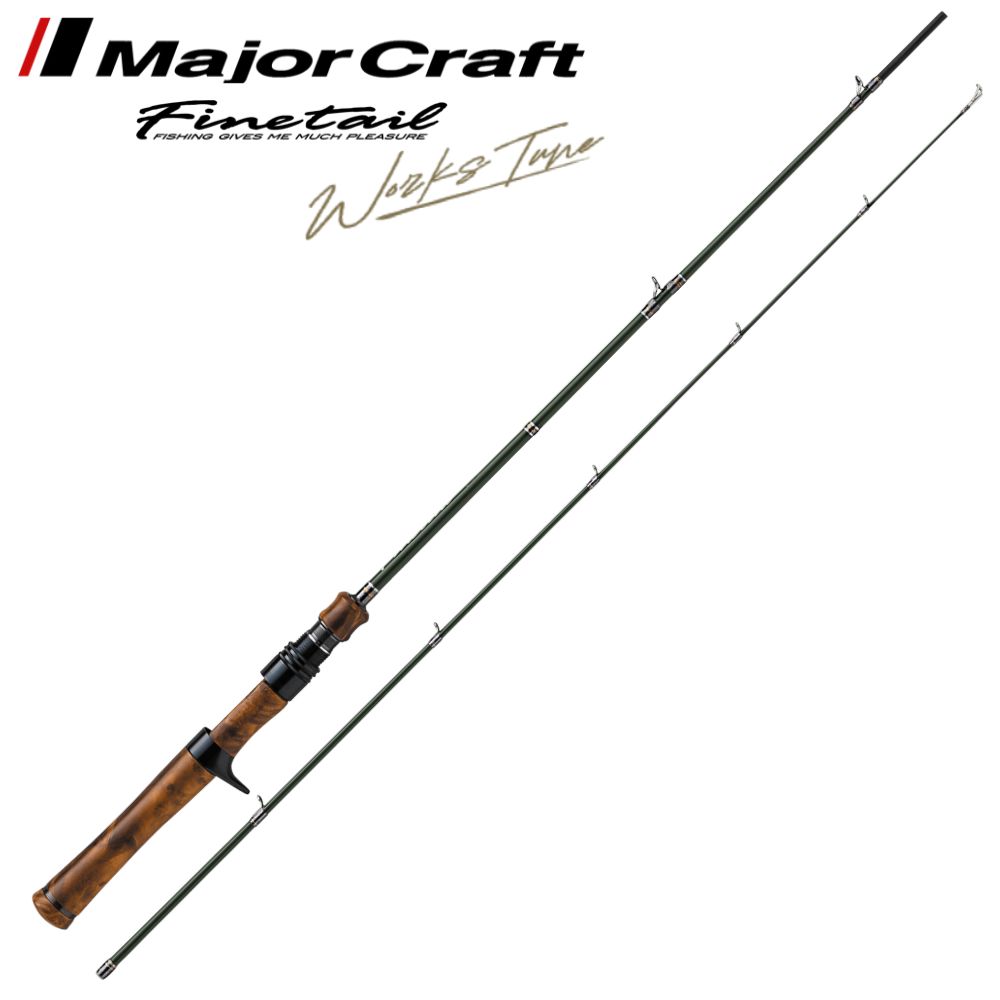 MAJOR CRAFT Trout Fishing Finesse Baitcasting Rod FINETAIL WORKS TUNE FGW-B4102UL