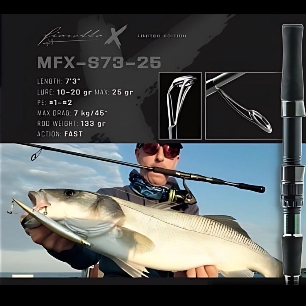 MOLIX Spinning Rod FIORETTO X Limited Edition MFX-S73-25 - Image 2