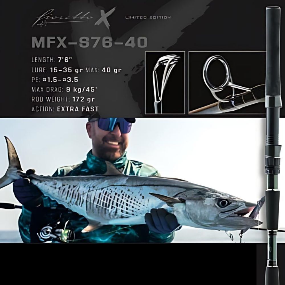 MOLIX Spinning Rod FIORETTO X Limited Edition MFX-S76-40 - Image 2