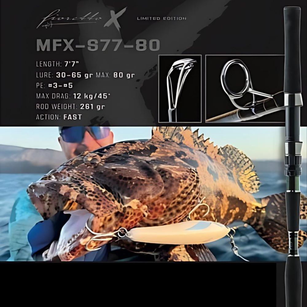 MOLIX Spinning Rod FIORETTO X Limited Edition MFX-S77-80 - Image 2