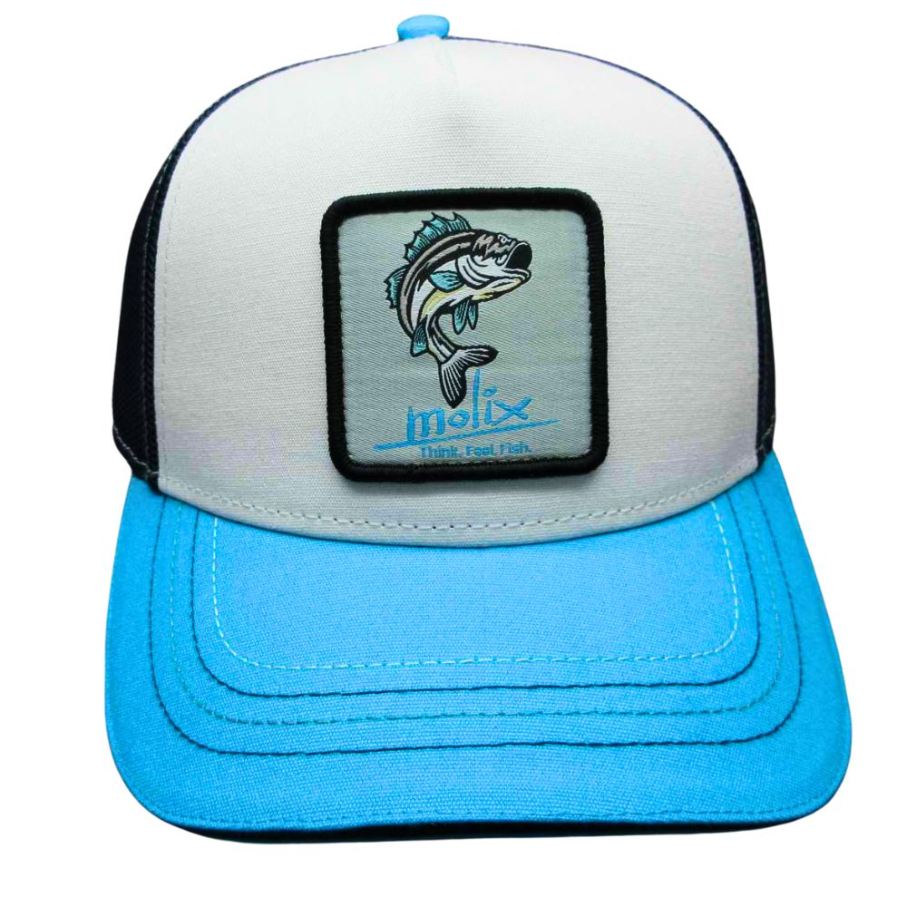 Molix Fishing-Style Trucker Cap SEABASS