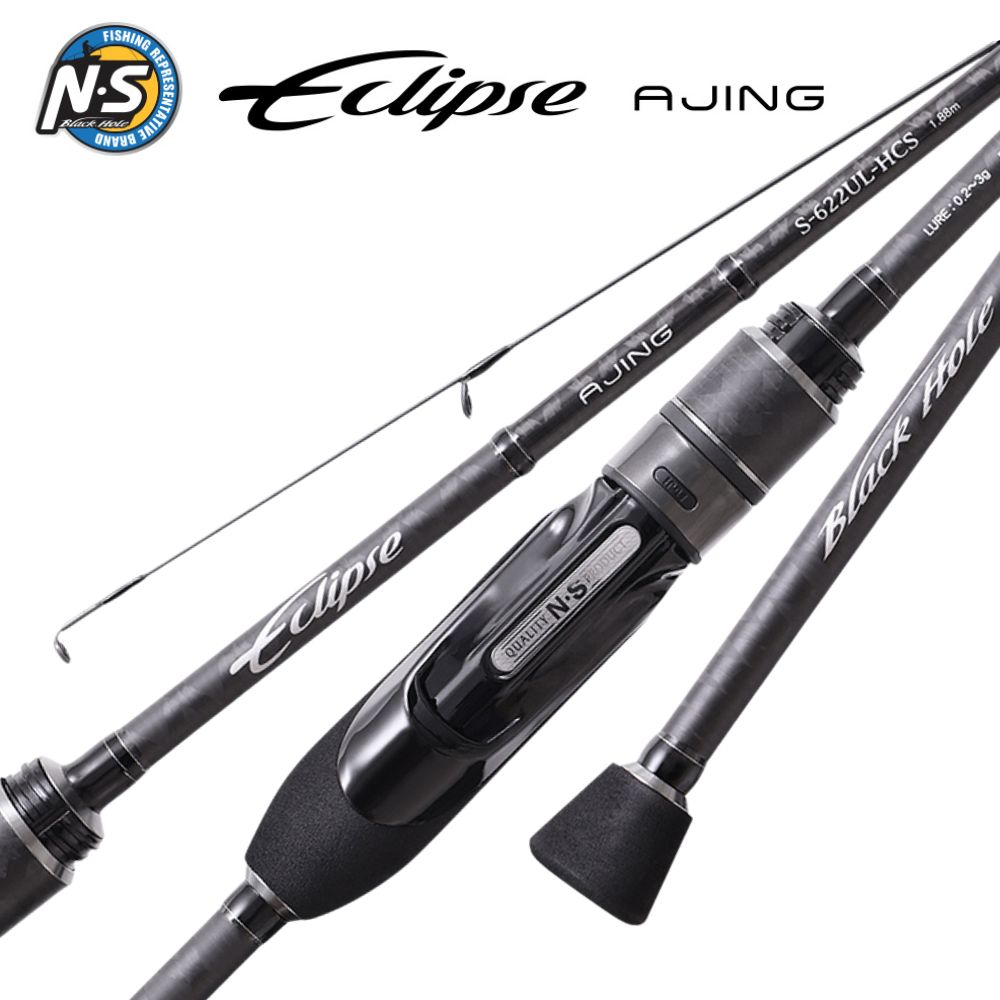 NS Black Hole Ultra Light Fishing Spinning Rod ECLIPSE AJING