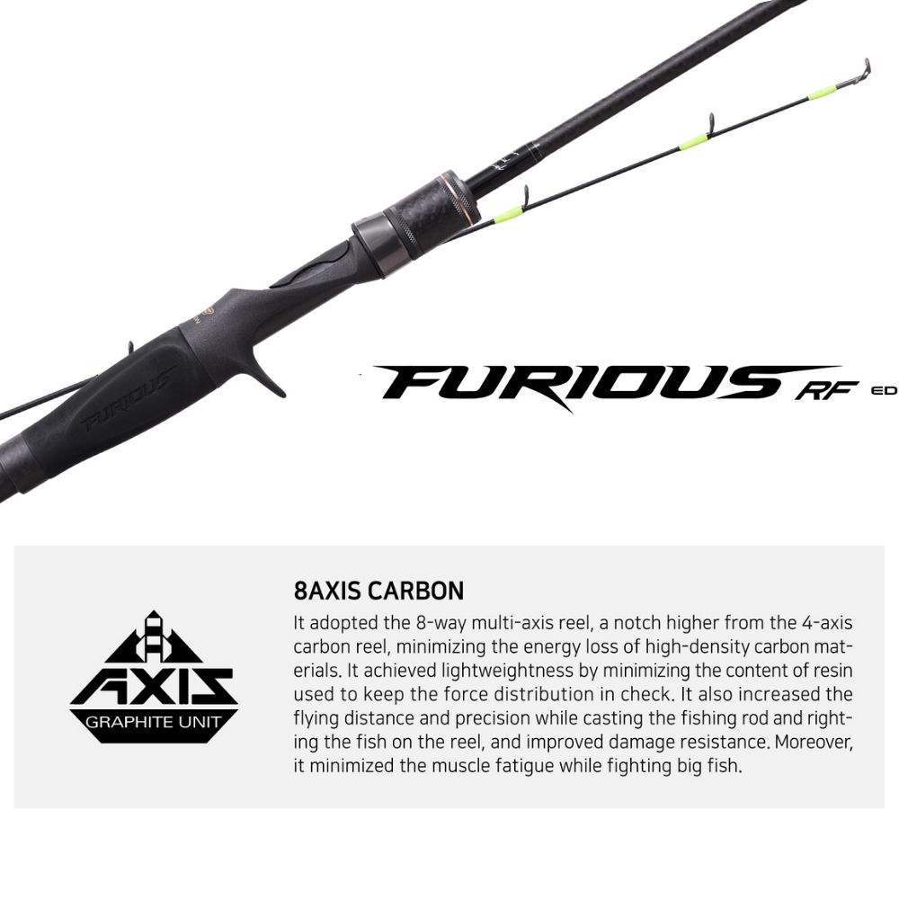 NS BLACK HOLE Rubber Jigging Baitcasting Rod FURIOUS RF EDITION - Image 7