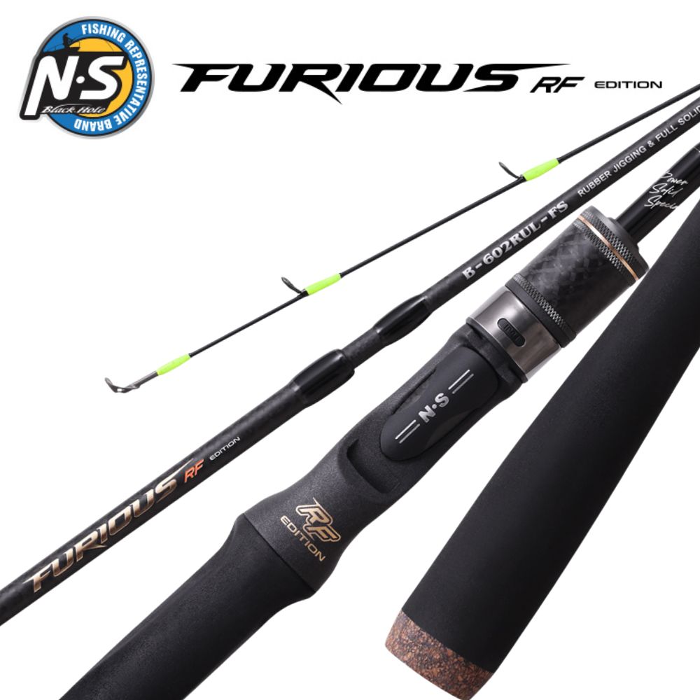 NS BLACK HOLE Rubber Jigging Baitcasting Rod FURIOUS RF EDITION