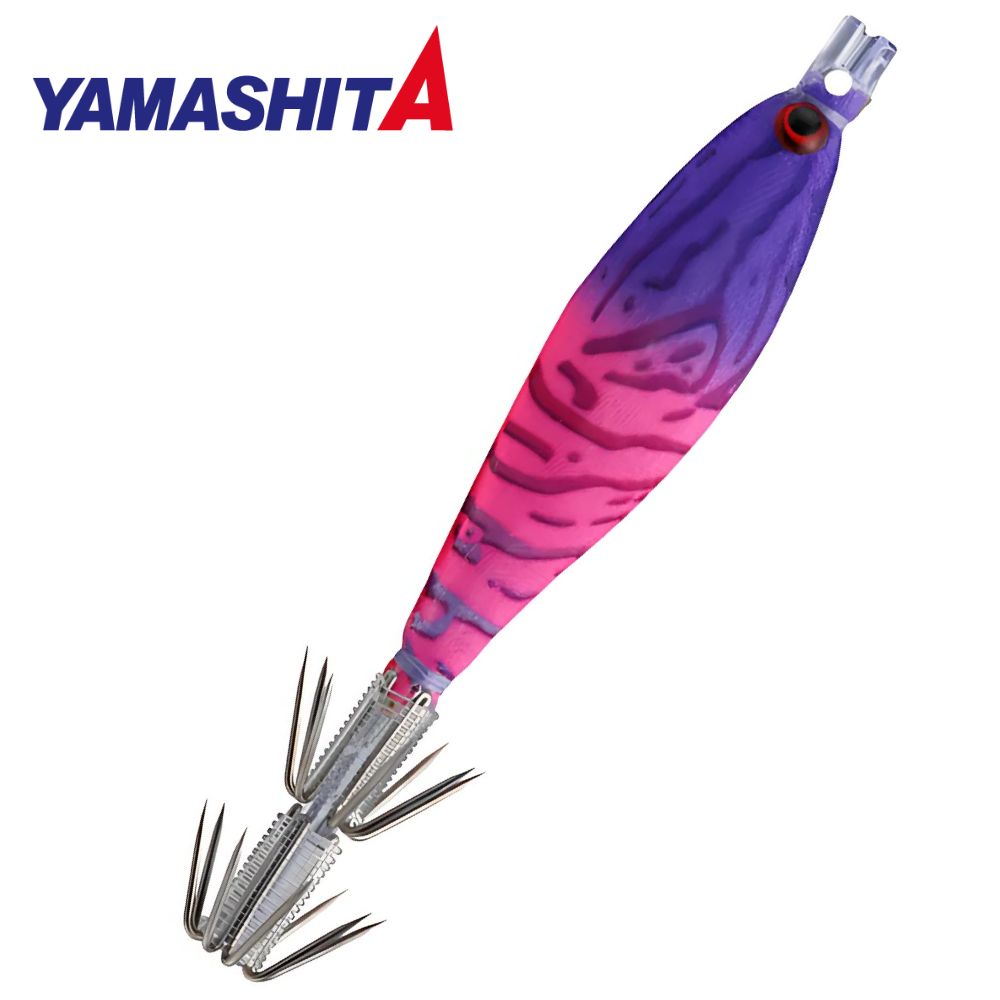 YAMASHITA Squid Fishing Warm Jacket Soft Lure SQUISH 7-2 005 PP/Keimura