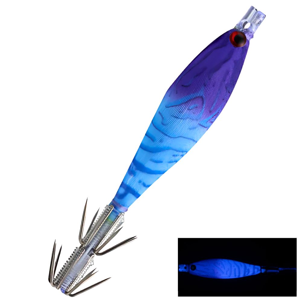 YAMASHITA Squid Fishing Warm Jacket Soft Lure SQUISH 7-2 006 NM/Keimura - Image 2