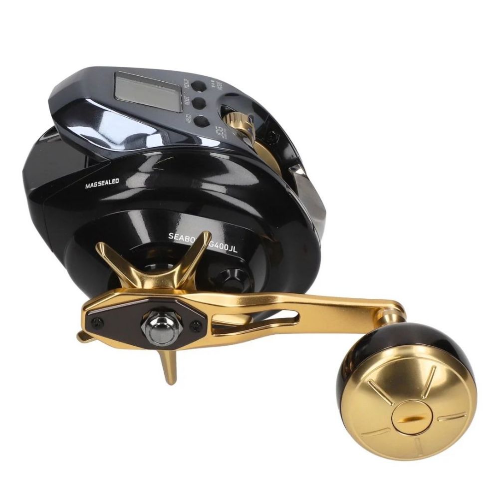 DAIWA Saltwater Boat Fishing Electric Multiplier Lefthanded Reel SEABORG G400JL (E) - Image 3