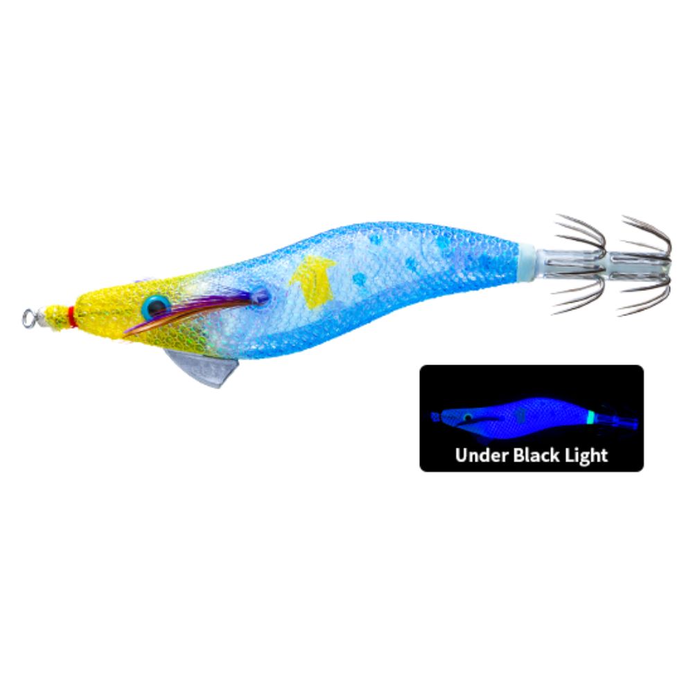 YO-ZURI Transparent Body-Slow Sinking Squid Jig Lure ULTRA OMORIG 2.0 - Image 7