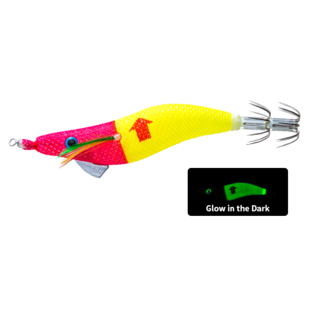 YO-ZURI Transparent Body-Slow Sinking Squid Jig Lure ULTRA OMORIG 2.0 - Image 12