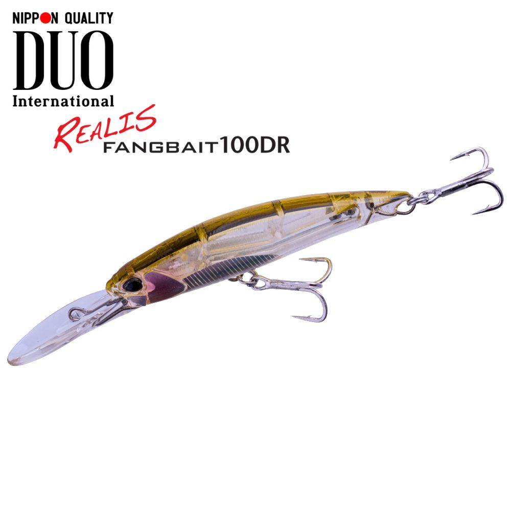 DUO Heavy-Duty Jerkbait Lure Realis FANGBAIT 100DR BARRA TUNED