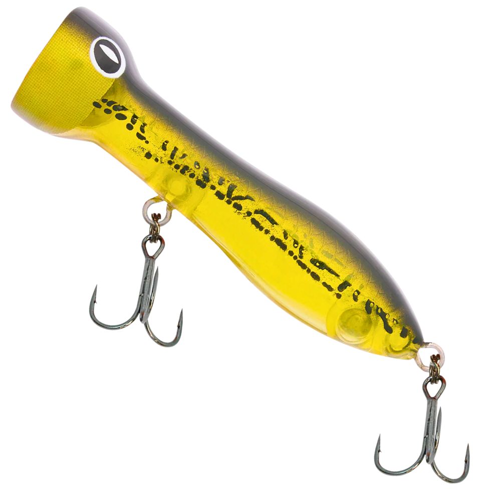 NOMAD DESIGN Micro Popper Lure CHUG NORRIS 50 Hickory Ghost Minnow - Image 2