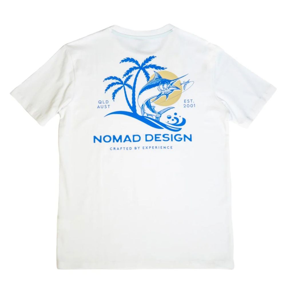 NOMAD DESIGN Fishing 4-Way Stretch T-Shirt MARLIN SUNSET - Image 3