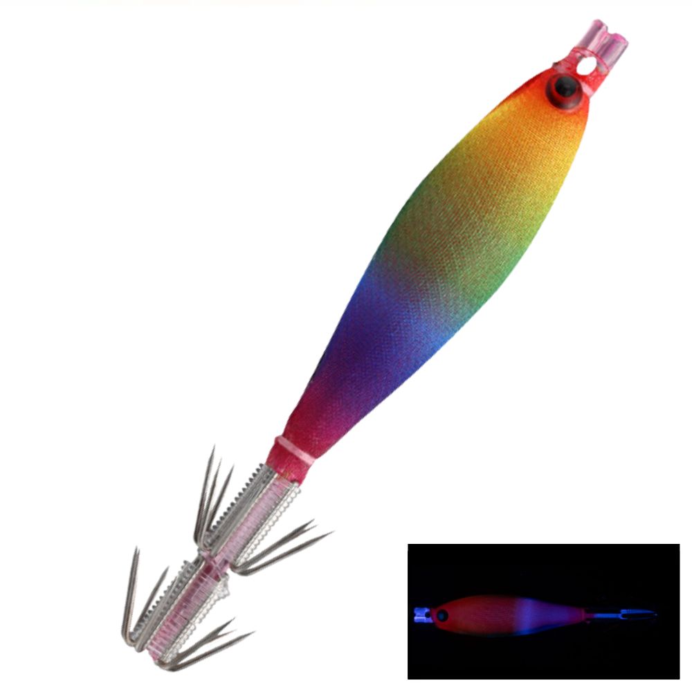 YAMASHITA Squid Fishing Warm Jacket Soft Lure SQUISH 7-2 019 PC/Pink - Image 2