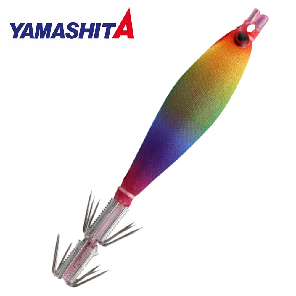 YAMASHITA Squid Fishing Warm Jacket Soft Lure SQUISH 7-2 019 PC/Pink