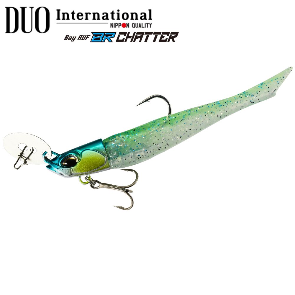 DUO Seabass Fishing Soft Lure Bay Ruf BR CHATTER FISH SET 24g
