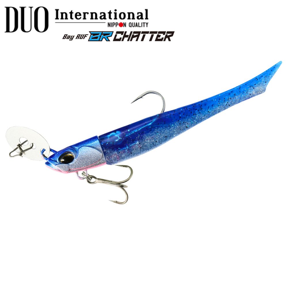 DUO Seabass Fishing Soft Lure Bay Ruf BR CHATTER FISH SET 18g