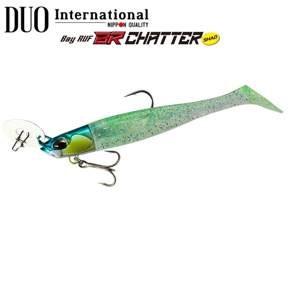 DUO Seabass Fishing Soft Lure Bay Ruf BR CHATTER SHAD SET 18g