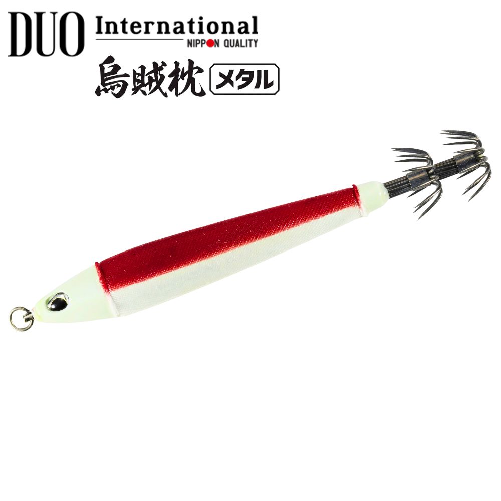 DUO Squid Fishing Cloth Wrapped Jig Lure IKAMAKURA METAL 75g/108mm