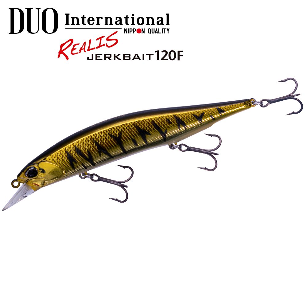 DUO Floating Minnow Lure REALIS JERKBAIT 120F