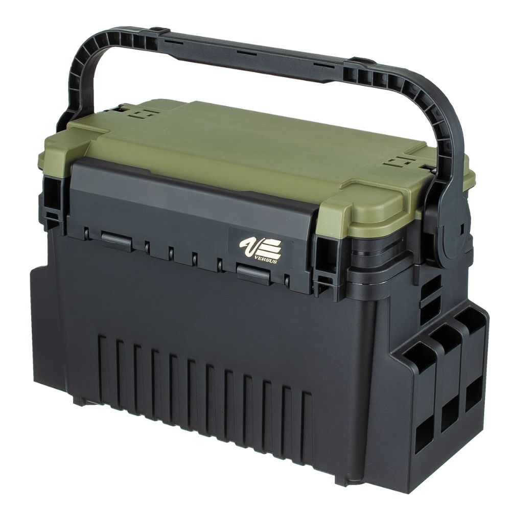 MEIHO Fishing Tackle Run-Gun System Box VERSUS VS-7070N Green