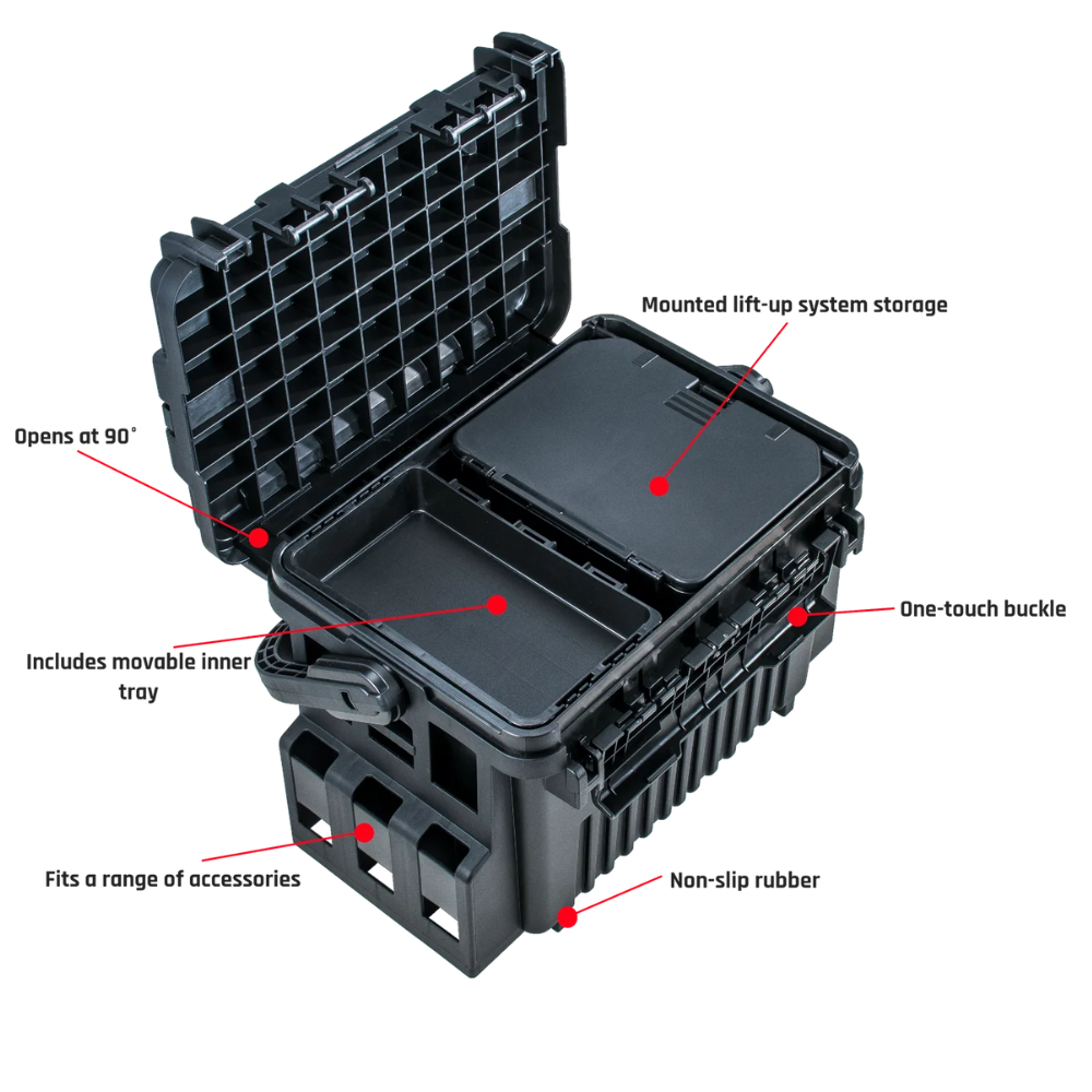 MEIHO Fishing Tackle Run-Gun System Box VERSUS VS-7090N Green - Image 2