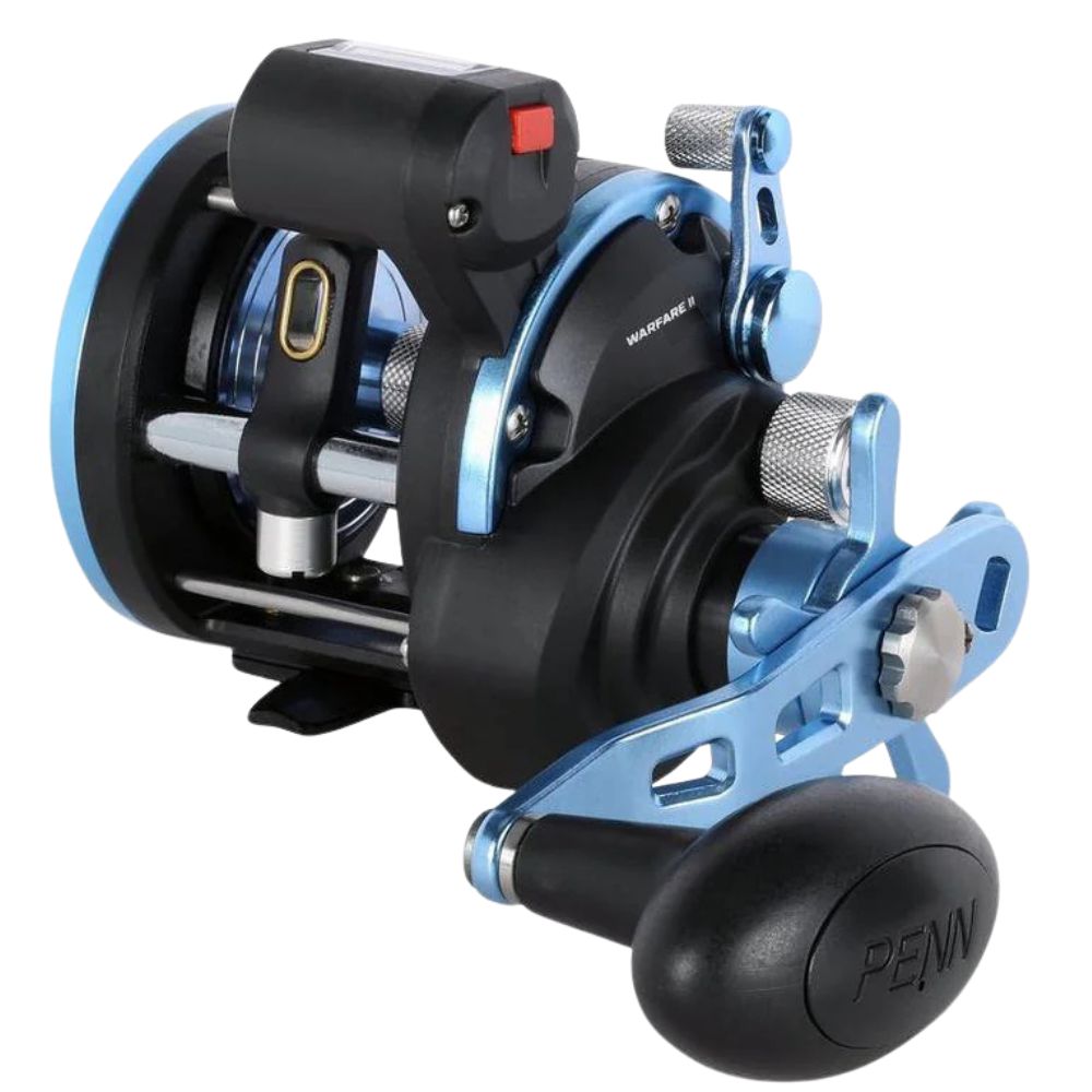 PENN Conventional Level Wind Line Counter Left-Handed Reel WARFARE II 30LWLCLH - Image 2