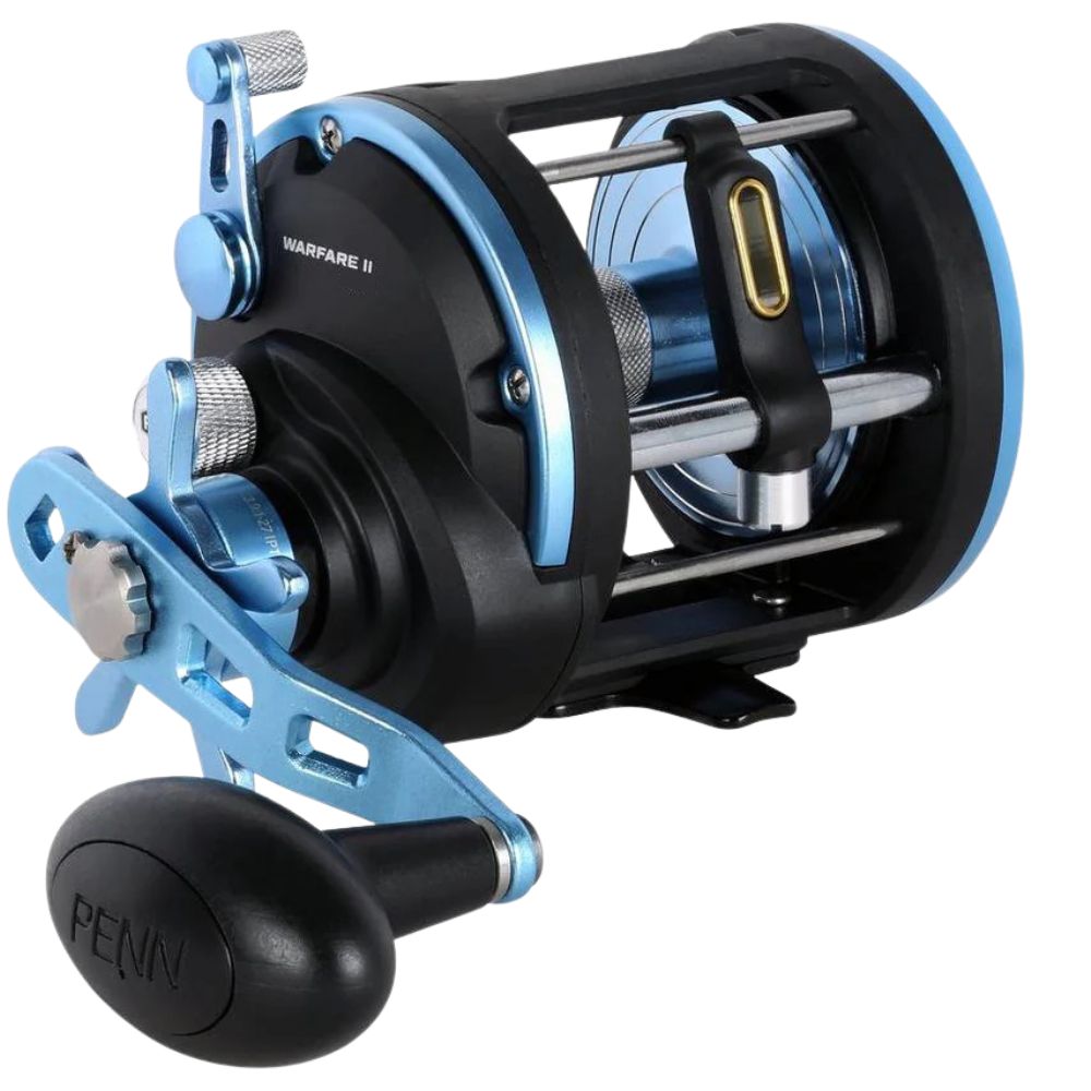 PENN Conventional Level Wind Right-Handed Reel WARFARE II 15LW - Image 2