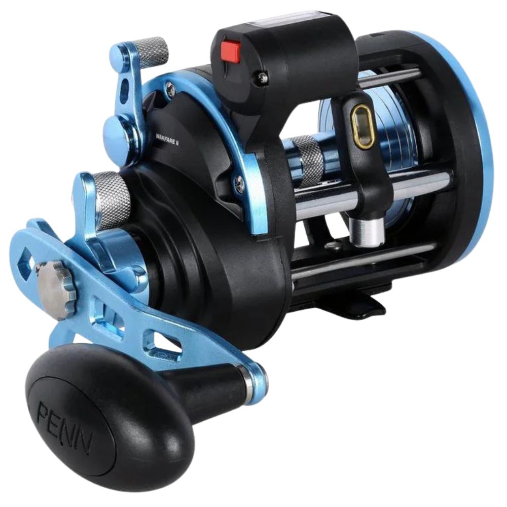 PENN Conventional Level Wind Line Counter Right-Handed Reel WARFARE II 20LWLC - Image 2