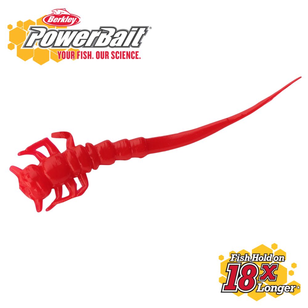 BERKLEY PowerBait Ultra Light Fishing Scented Soft Bait Lure SWORDTAIL 30mm/18pcs