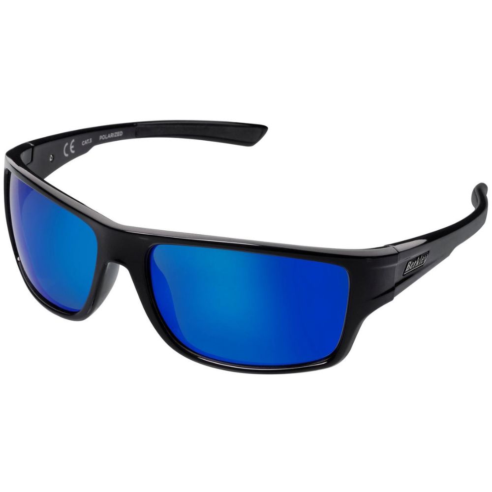 BERKLEY Polarized Sunglasses B11 Black/Gray/Blue Revo - Image 2