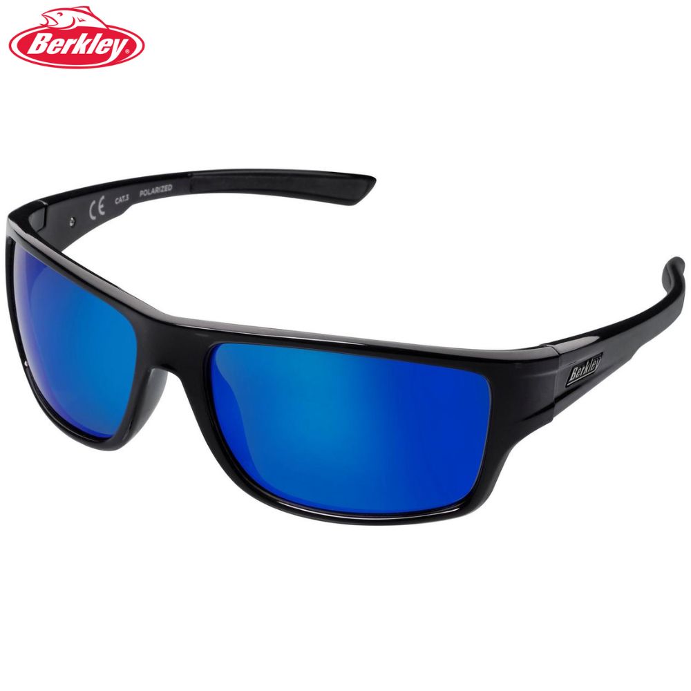 BERKLEY Polarized Sunglasses B11 Black/Gray/Blue Revo