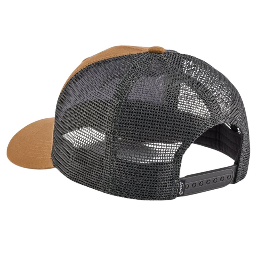 BERKLEY Fishing Headwear STRIPER TRUCKER CAP Brown Charcoal - Image 4