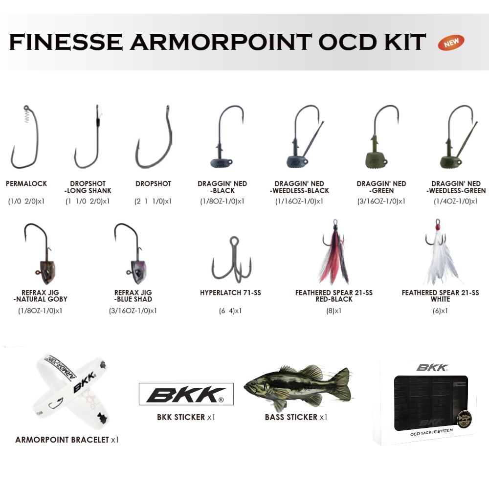 BKK Armor Point Premium OCD Tackle Storage System USA FINESSE FISHING - Image 2