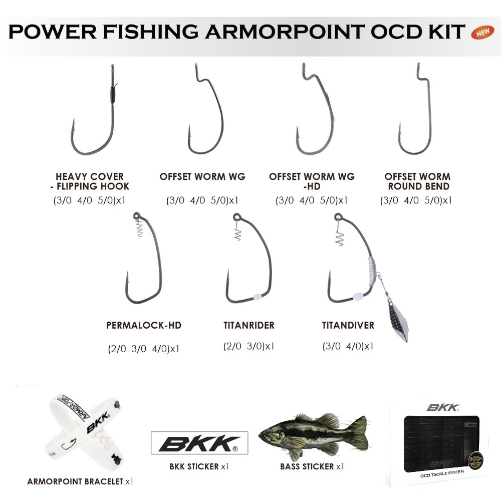 BKK Armor Point Premium OCD Tackle Storage System USA POWER FISHING - Image 2