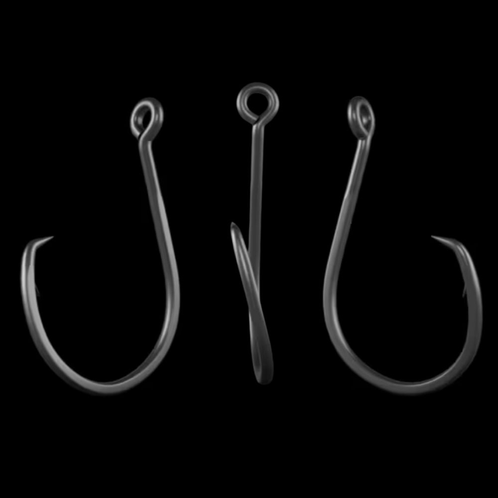 BKK Bait Fishing Offset Hook HEAVY CIRCLE-SS - Image 3