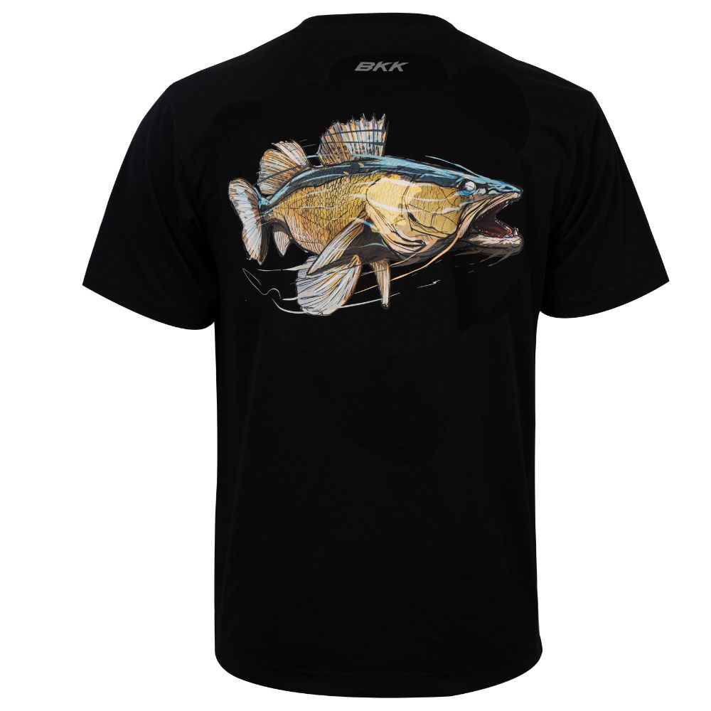 BKK Short Sleeve Casual T-Shirt ZANDER Black - Image 3