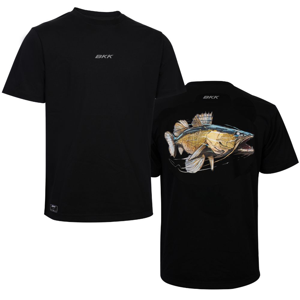 BKK Short Sleeve Casual T-Shirt ZANDER Black