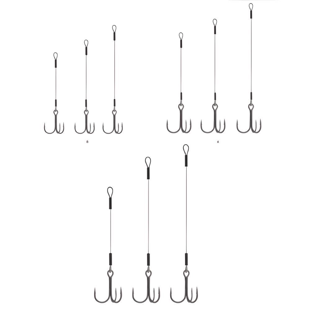 BKK Zander Fishing READY STINGER Rig SPEAR STINGER 7X7 WIRE - Image 3