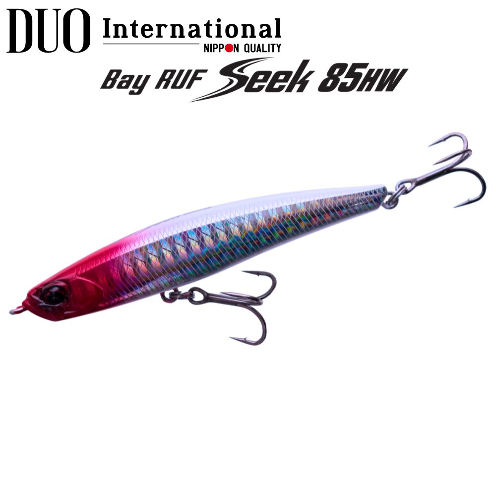 DUO Saltwater Fishing Lipless Sinking Minnow Lure BAY RUF SEEK 85HW
