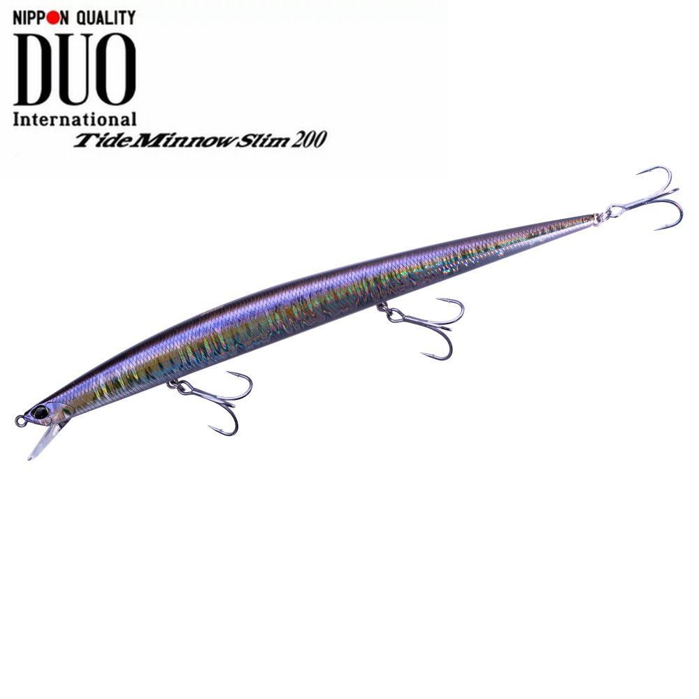 DUO Ultimate Long Minnow Floating Lure TIDE MINNOW SLIM 200 DPA4009 River Bait