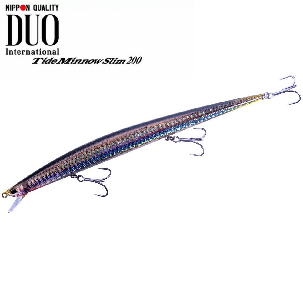DUO Ultimate Long Minnow Floating Lure TIDE MINNOW SLIM 200 GHN0157 Waka Mullet