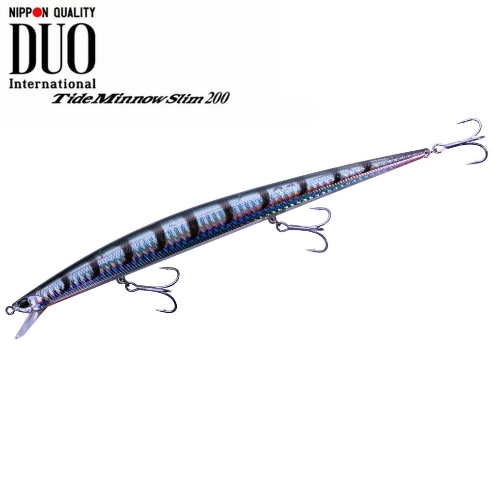 DUO Ultimate Long Minnow Floating Lure TIDE MINNOW SLIM 200 GHN0331 Barracuda HD