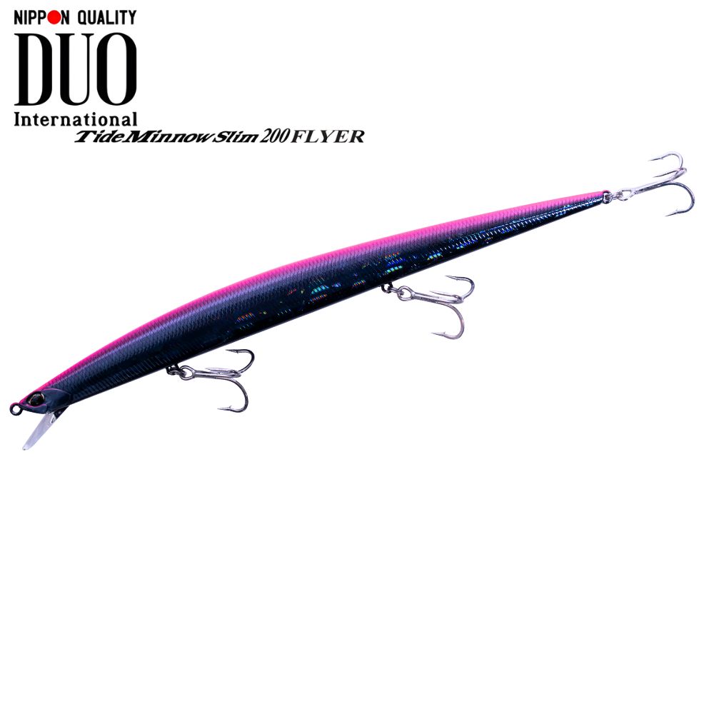 DUO Ultimate Long Minnow Sinking Lure TIDE MINNOW SLIM FLYER 200 CLB0496 Purple Midnight