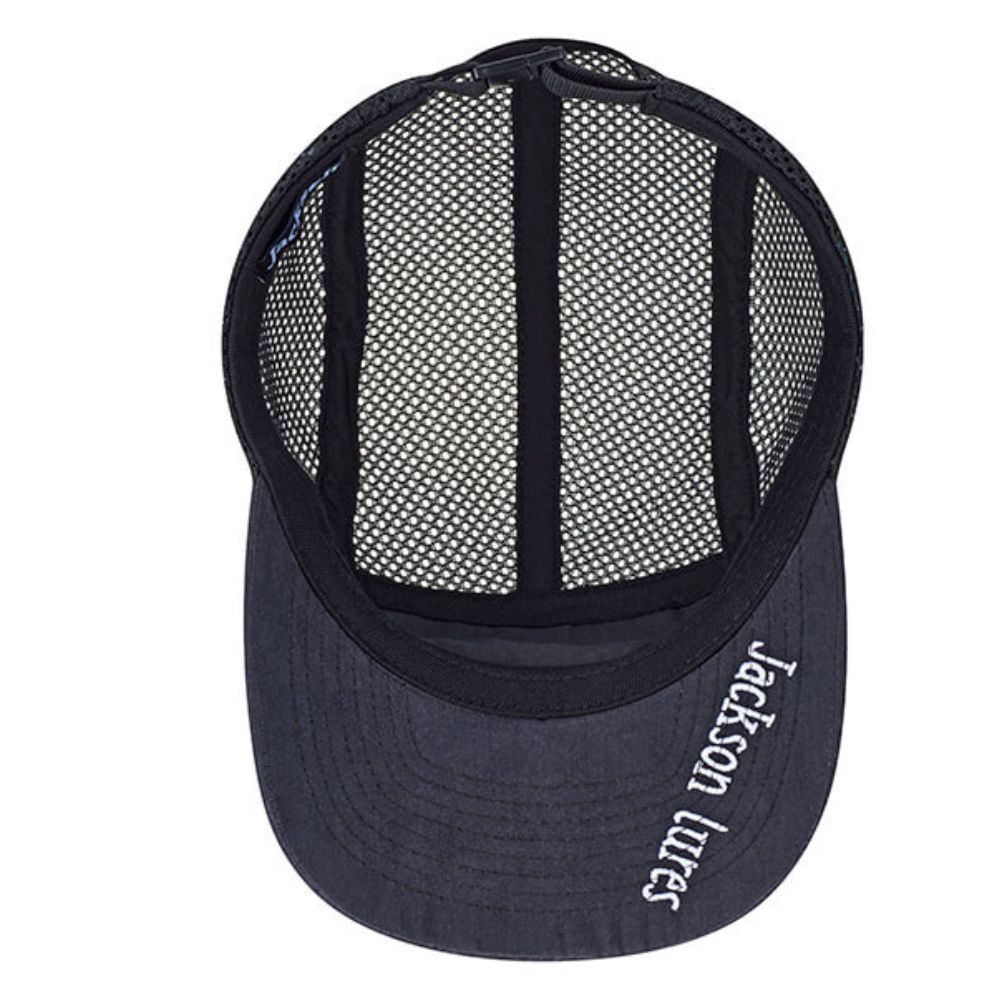 JACKSON Fishing Breathable Headwear MESH JET CAP Black - Image 2