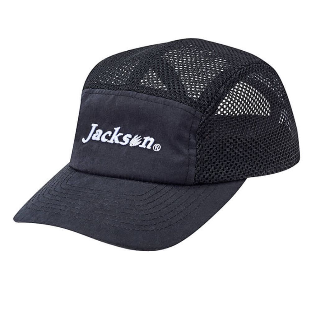 JACKSON Fishing Breathable Headwear MESH JET CAP Black